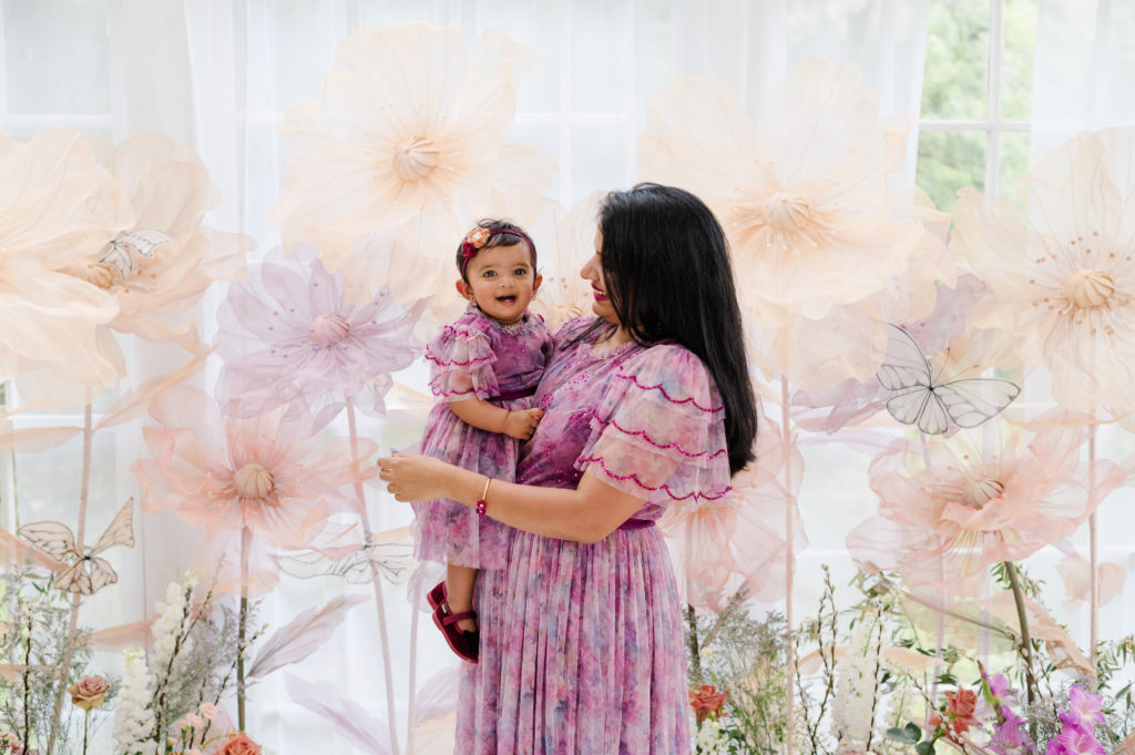 Mom and daughter at The Mother's Day Session