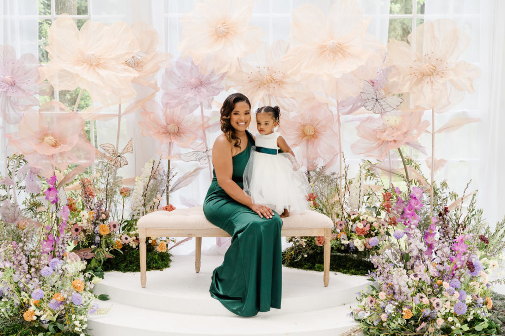 Mom and daughter at The Mother's Day Session