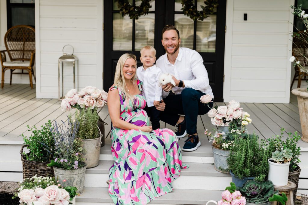 Jones Family Live Easter Bunny Session