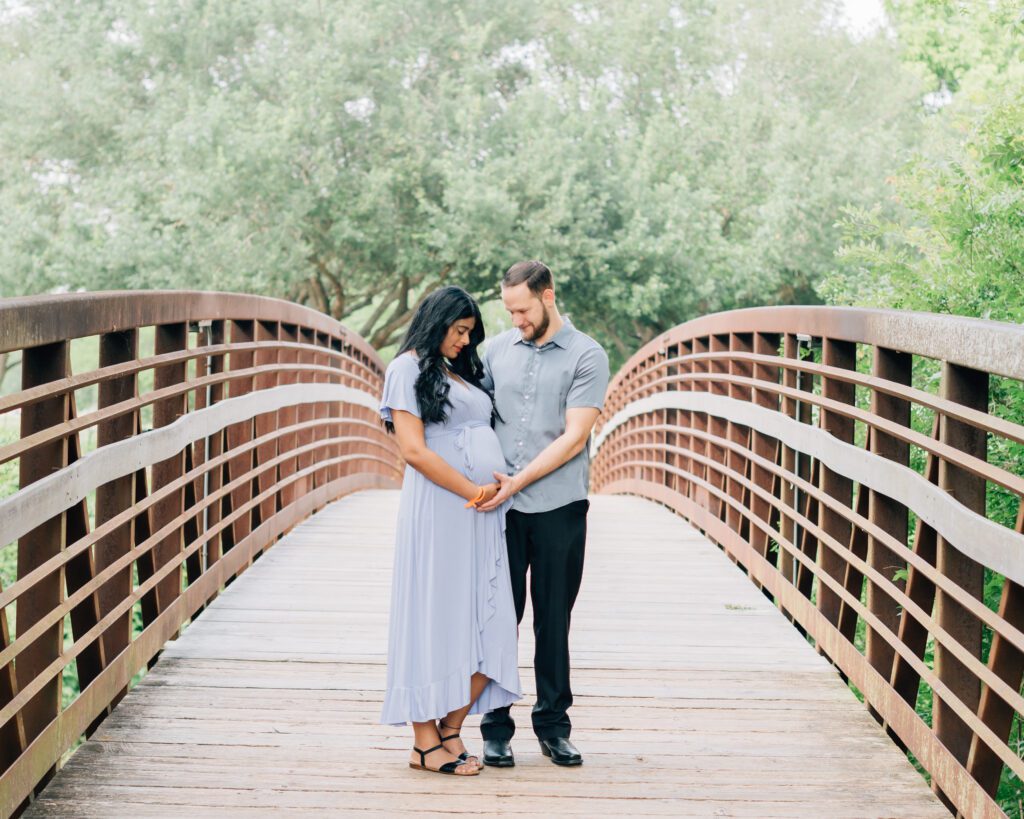 McDougle Maternity Session at the Bridge